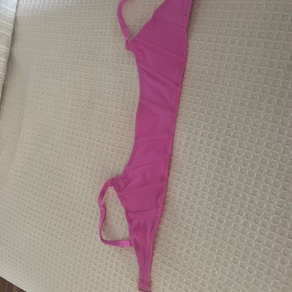 Skims Signature swim corset bikini top neon orchid - Picture 5 of 5